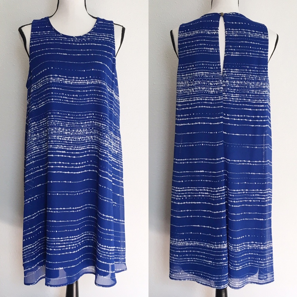 2 for $10 Tommy Hilfiger Blue Sleeveless Dress size 12